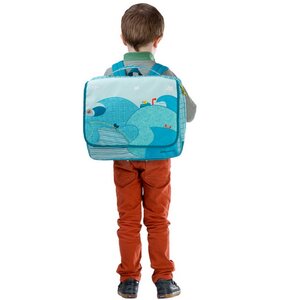 Школьный рюкзак Бегемотик Арнольд, 39*37 см Lilliputiens фото 2