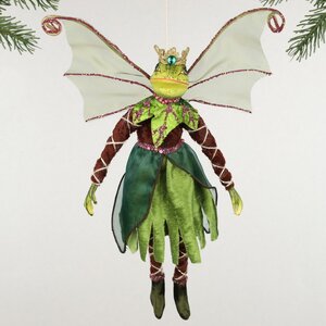 Елочная игрушка Лягушка - Fata Magica 30 см, подвеска Christmas Deluxe фото 1