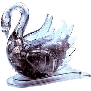 Головоломка 3D Черный Лебедь, 8 см, 44 эл. Crystal Puzzle фото 1