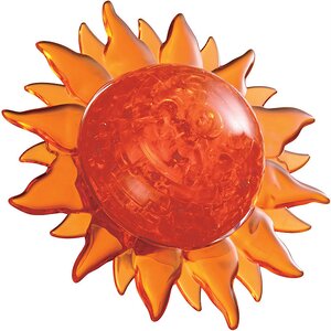 Головоломка 3D Солнце, 8 см, 40 эл Crystal Puzzle фото 1
