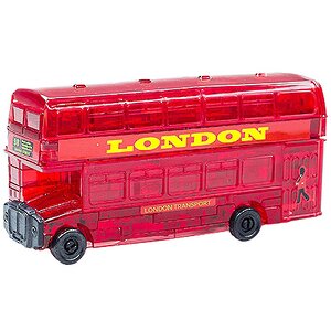 3Д пазл Лондонский автобус, 53 элемента Crystal Puzzle фото 1