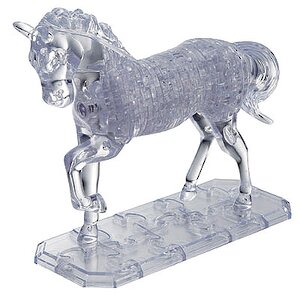 3Д пазл Лошадь, 20 см, 100 эл. Crystal Puzzle фото 1