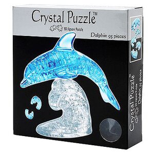 3Д пазл Дельфин, 20 см, 95 эл. Crystal Puzzle фото 2