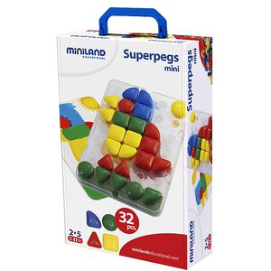 Мозаика Гигант, 32 элемента, в подарочной упаковке Miniland фото 3