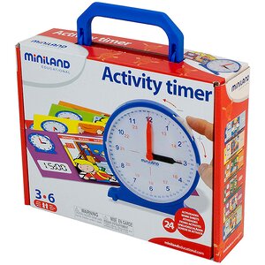Обучающий набор Учим время в подарочной упаковке, Miniland Miniland фото 3
