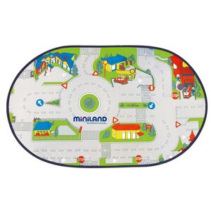 Игровой коврик Дорожное движение с чехлом 150 см Miniland фото 2