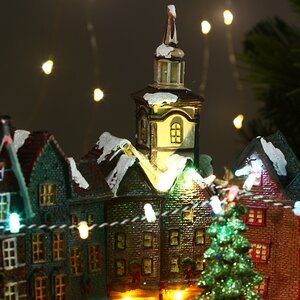 Светящаяся композиция Рождество в Копенгагене 38*25*26 см, с движением и музыкой Kaemingk фото 3