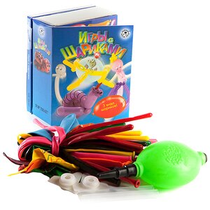 Набор для творчества "Игры с воздушными шариками" с книгой Новый Формат фото 1
