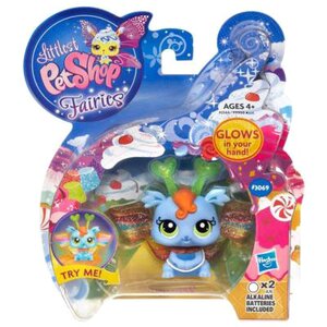 Зверюшка-фея со светящимися крыльями голубая Littlest Pet Shop Hasbro фото 2