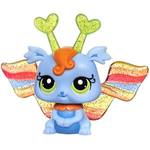 Зверюшка-фея со светящимися крыльями голубая Littlest Pet Shop Hasbro фото 1