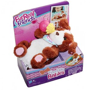 Интерактивная игрушка Новорожденные зверята - Щенок коричневый 15 см (Furreal Friends) Hasbro фото 2
