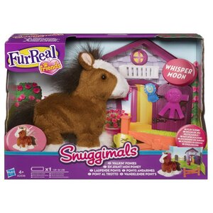 Интерактивная игрушка Ходячая ласковая Пони коричневая 15 см (Furreal Friends) Hasbro фото 2