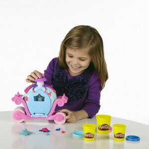 Набор для лепки Play-Doh: Волшебная карета Золушки с фигуркой Hasbro фото 2