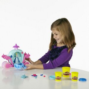 Набор для лепки Play-Doh: Волшебная карета Золушки с фигуркой Hasbro фото 3