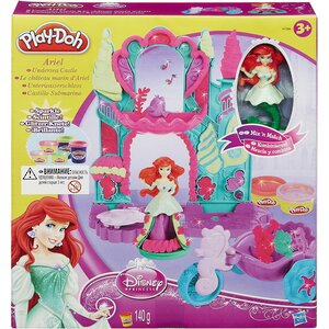 Набор для лепки Play-Doh: Замок и Карета Ариэль с фигуркой Hasbro фото 5