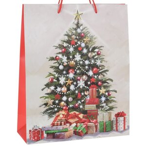 Подарочный пакет Noel de Luxe - Рождественская елка 24*18 см Koopman фото 1