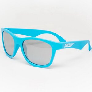 Солнцезащитные очки для подростков Babiators Aces Navigators. Электрик, 6-14 лет, голубые, серебряные линзы Babiators фото 4
