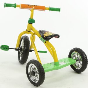 Велосипед трехколесный "Мультяшка - Сlassic", желтый Мультяшка фото 2