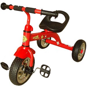 Велосипед трехколесный "Мультяшка - Стар", красный Мультяшка фото 1