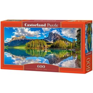Пазл Изумрудное озеро, 600 элементов Castorland фото 2