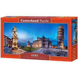Пазл Пизанская башня, 600 элементов Castorland фото 2