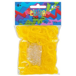 Резиночки для плетения, цвет: желтый Rainbow Loom фото 1