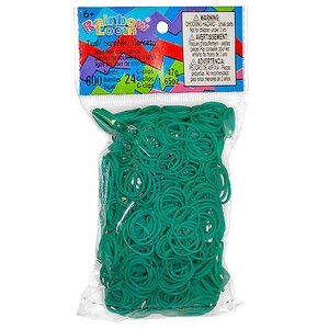 Резиночки для плетения, цвет: сине-зеленый Rainbow Loom фото 1