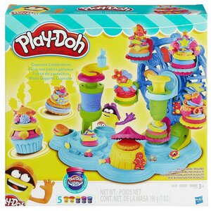 Набор для лепки Play-Doh: Карнавал Сладостей с инструментами Hasbro фото 2