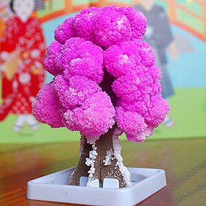 Набор для выращивания кристаллов "Дерево розовое" Волшебные кристаллы фото 1