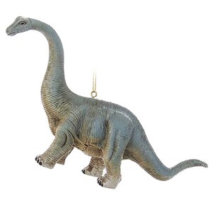 Елочная игрушка Динозавр Пьетро: Mesozoico 10 см, подвеска Kurts Adler фото 1