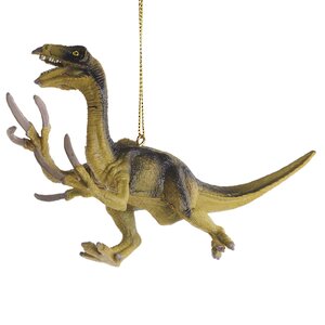 Елочная игрушка Динозавр Беллини: Mesozoico 14 см, подвеска Kurts Adler фото 1