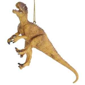 Елочная игрушка Динозавр Тициан: Mesozoico 14 см, подвеска Kurts Adler фото 1