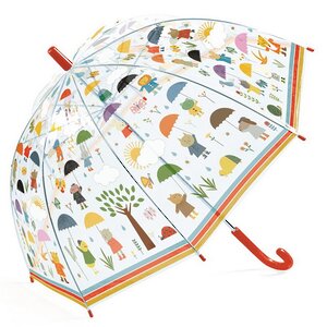 Детский зонтик Под дождём 68 см Djeco фото 1