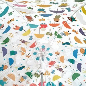 Детский зонтик Под дождём 68 см Djeco фото 3