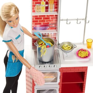 Игровой набор Барби - Шеф итальянской кухни Mattel фото 2