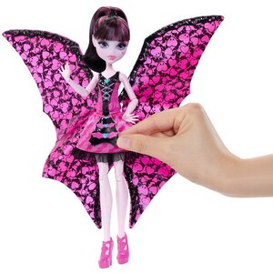 Кукла Дракулаура в наряде-трансформере Летучая мышь 26 см (Monster High) Mattel фото 4