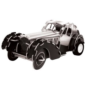 3D пазл Ретро-автомобиль 57SC Coupe с моторчиком, 67 элементов, 10 см IQ Puzzle фото 1