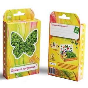 Подарочный набор Живая открытка - Хорошего настроения, с бабочками Happy Plant фото 7