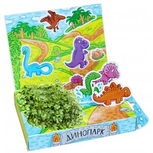 Детский набор для выращивания Динопарк Happy Plant фото 1