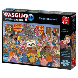 Пазл-головоломка Wasgij Mystery - Как выиграть в Бинго, 1000 элементов Jumbo фото 3