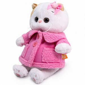 Мягкая игрушка Кошечка Лили Baby в пальто 20 см Budi Basa фото 2