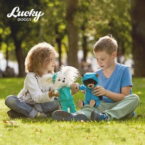 Мягкая игрушка Собака Lucky Buzz: Фитнес 25 см Orange Toys фото 11