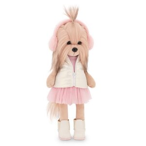 Мягкая игрушка на каркасе Собака Lucky Yoyo: Розовая мечта 25 см Orange Toys фото 1