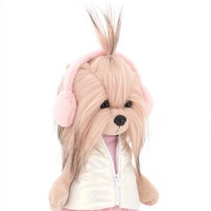Мягкая игрушка на каркасе Собака Lucky Yoyo: Розовая мечта 25 см Orange Toys фото 5