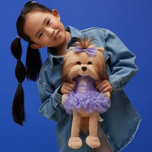 Мягкая игрушка на каркасе Собака Lucky Yoyo: Грация 25 см Orange Toys фото 1