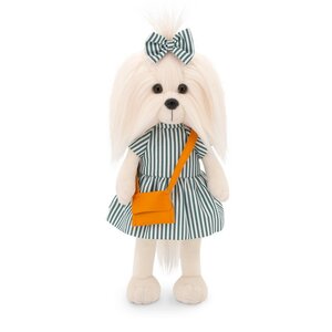 Мягкая игрушка на каркасе Собака Lucky Mimi: Полосатое настроение 25 см Orange Toys фото 1