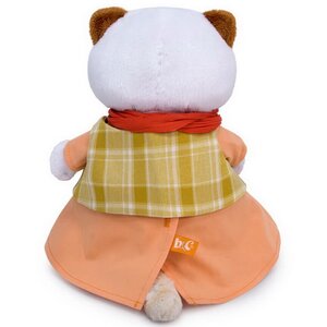 Мягкая игрушка Кошечка Лили в платье с шарфом 27 см Budi Basa фото 4