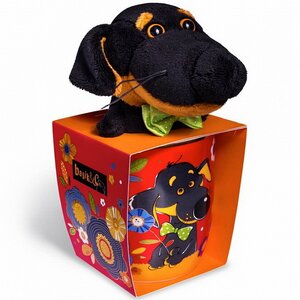 Подарочный набор кружка с игрушкой Собака Ваксон 400 мл Budi Basa фото 1