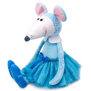 Мягкая игрушка Крыса - Балерина в голубом Лилу 31 см Budi Basa фото 1