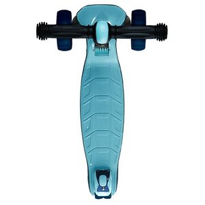 Трехколесный самокат Maxiscoo Junior Plus голубой, светящиеся колeса 120/80 мм, до 50 кг Maxiscoo фото 4